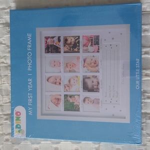 New - My First Year Photo Frame